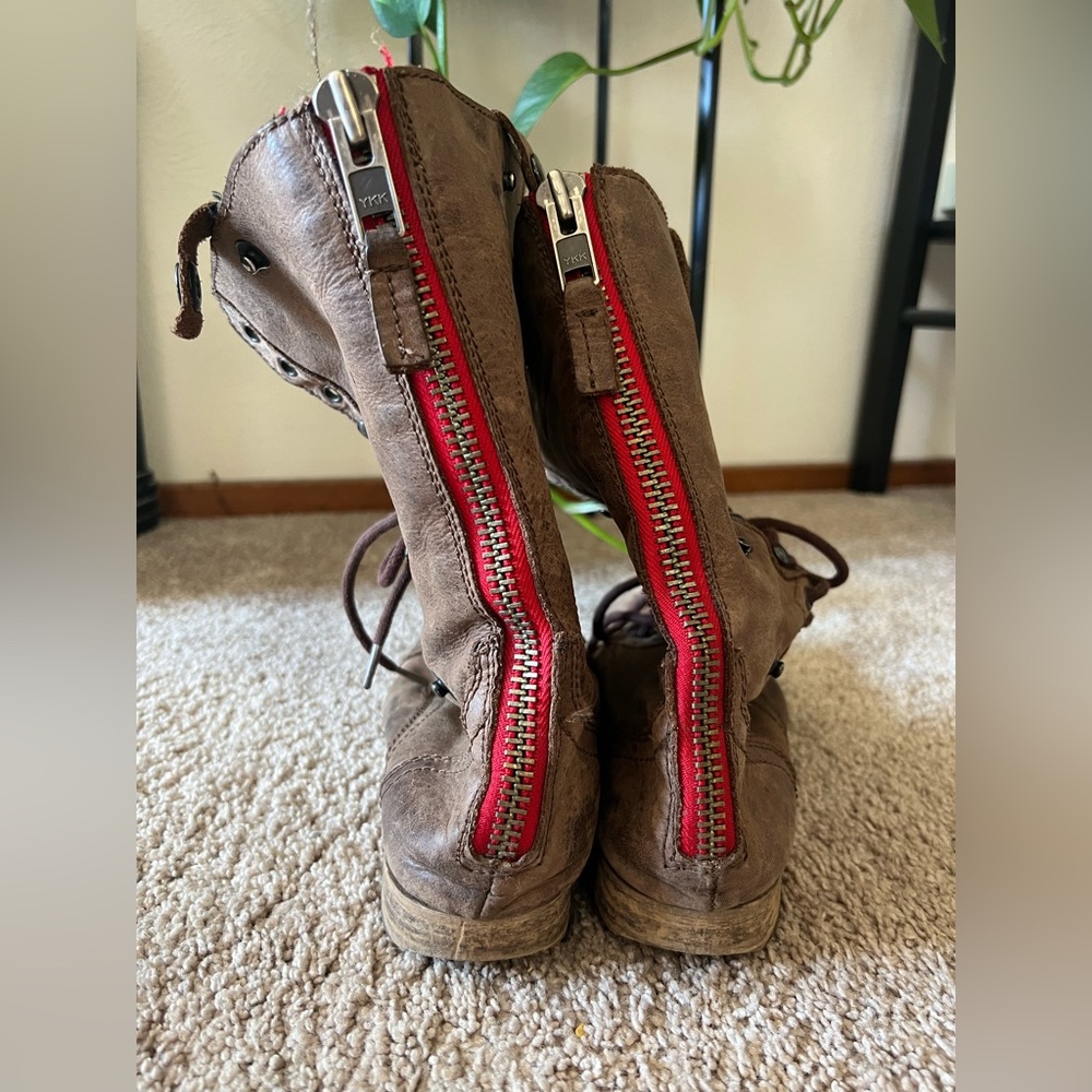 Steve Madden Combat boots.